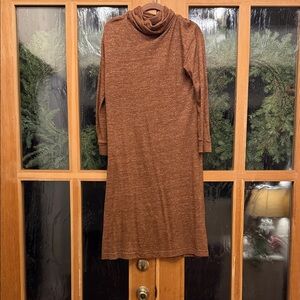 Old Navy Long Sleeve Brown Dress
